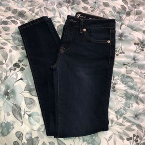 Girls The Skinny Jeans - 7 for all mankind